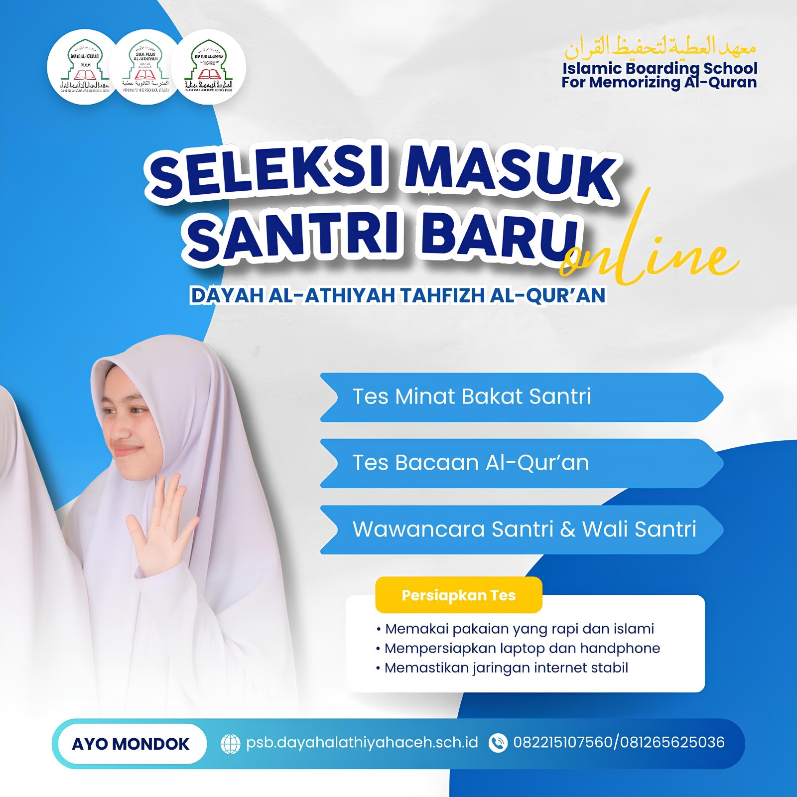 Seleksi Masuk Santri Baru